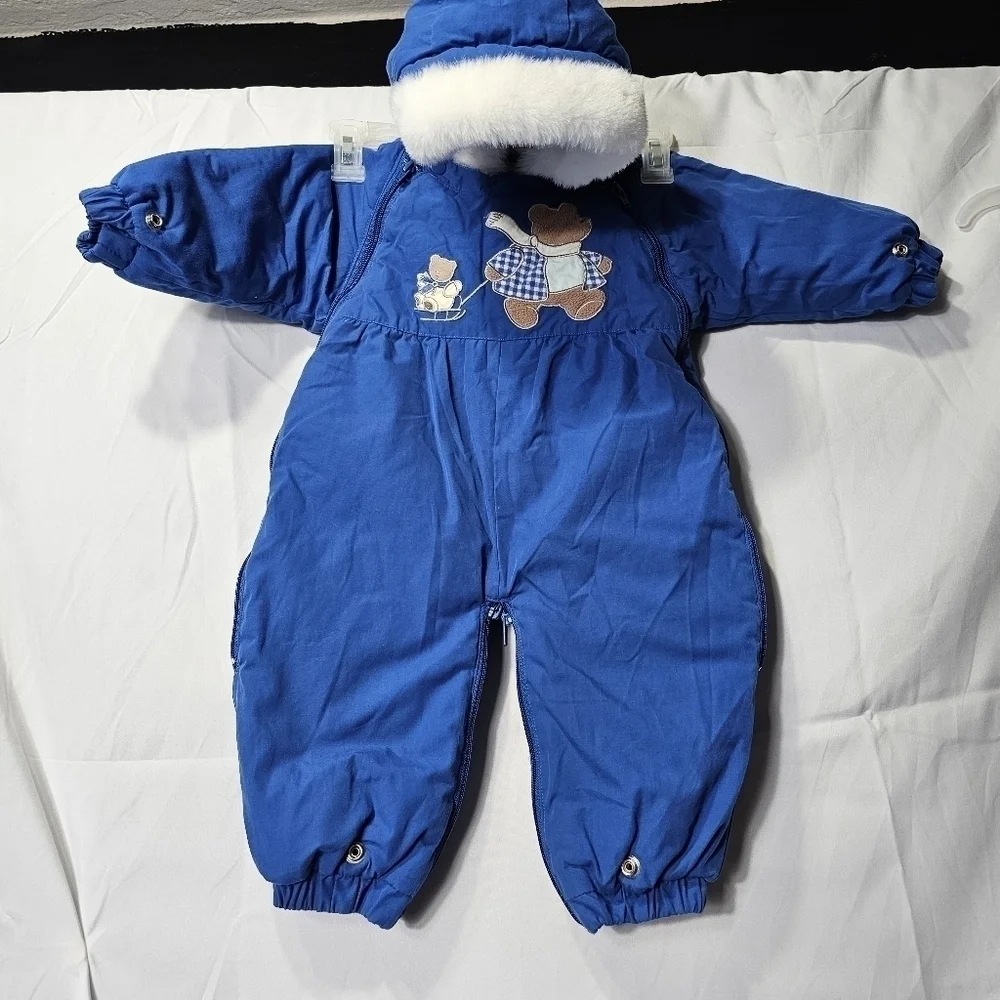 Bright Future Vintage baby snowsuit